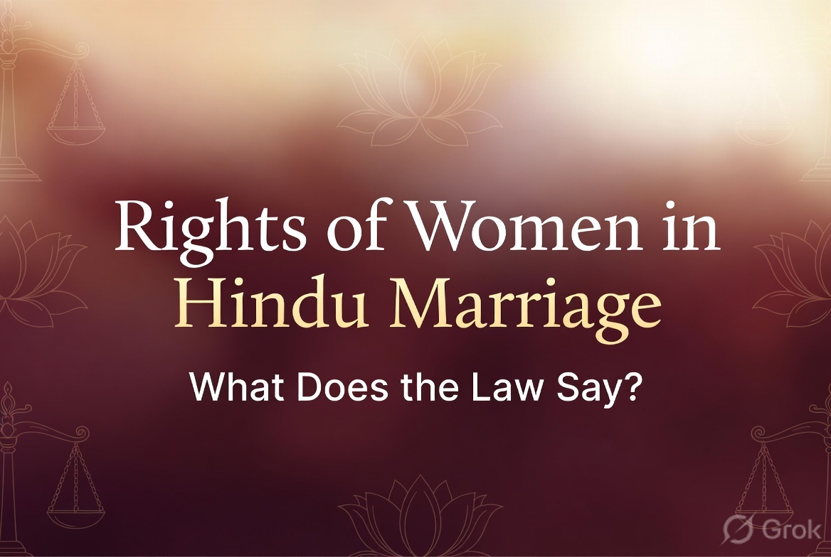 Rights of Women in Hindu Marriage: What Does the Law Say?