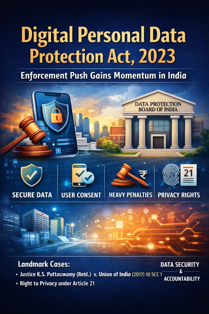 Digital Personal Data Protection Act, 2023 – Enforcement Push Gains Momentum in India
