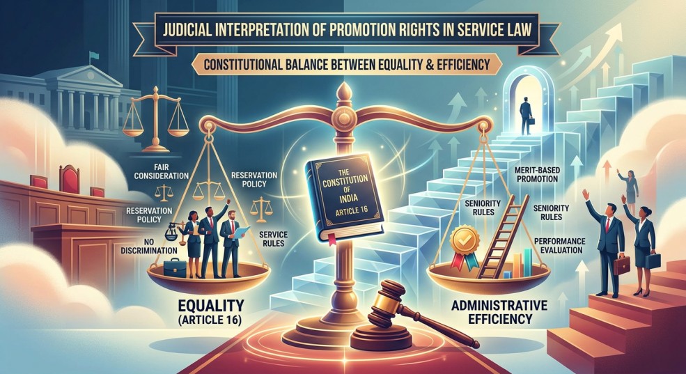 Judicial Interpretation of Promotion Rights in Service Law: Constitutional Balance Between Equality and Efficiency