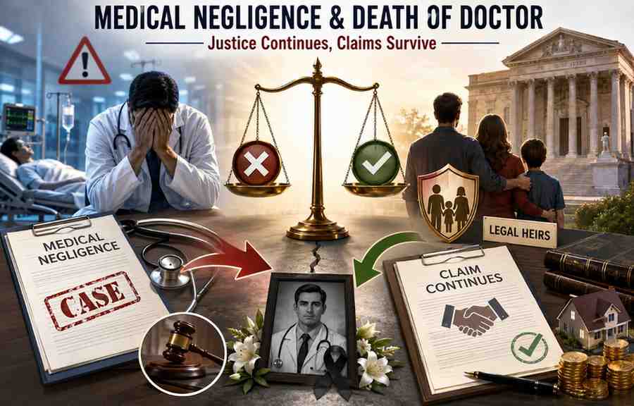 Medical Negligence & Death of Doctor: Do Legal Claims Survive?