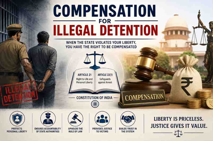 Compensation for Illegal Detention: Allahabad High Court Orders ₹10 Lakh for Violation of Personal Liberty