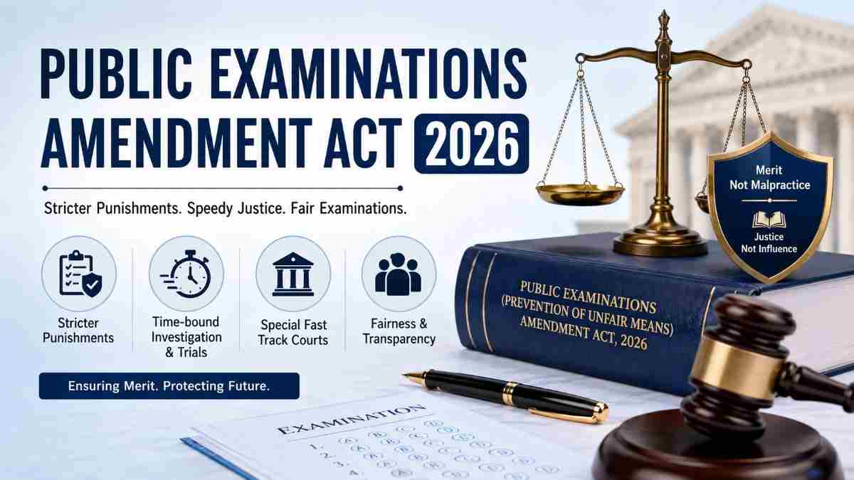 Public Examinations Amendment Bill 2026: Stricter Punishment and Fast-Track Justice for Exam Malpractices